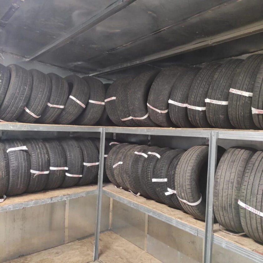 Складское хранение шин