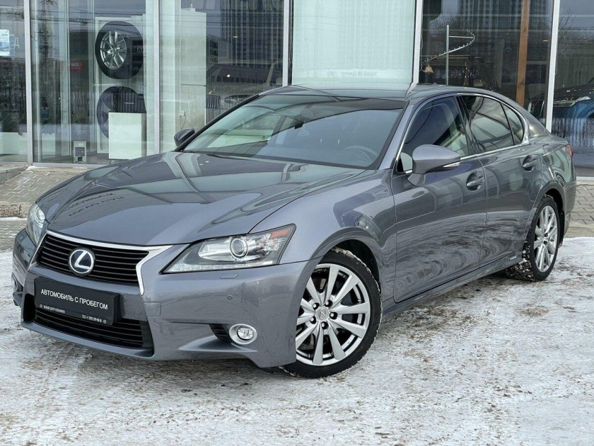 Lexus GS IV зелёный