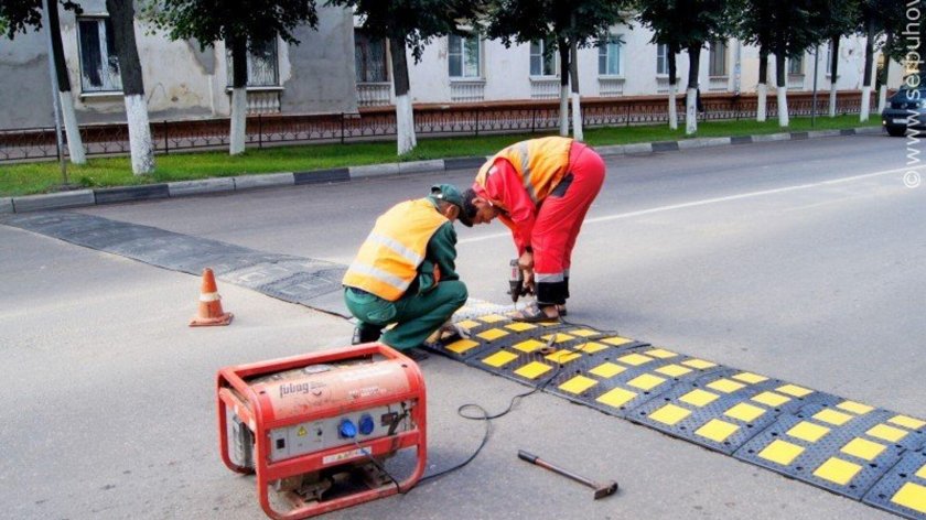 Искусственная дорожная неровность ИДН