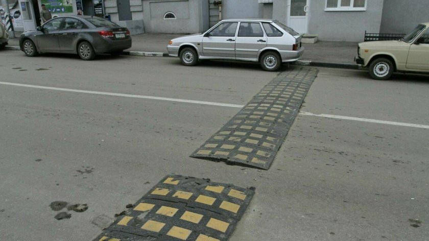 Лежачие полицейские Миасс