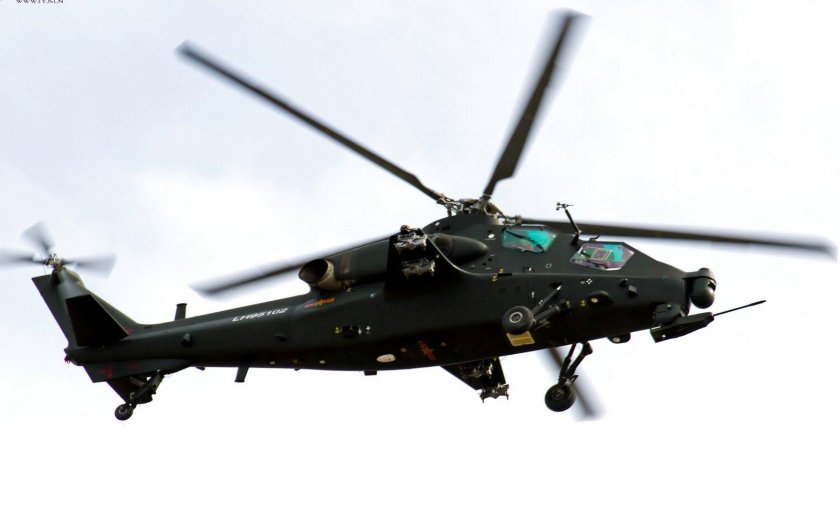 Китайский ударный вертолет z-10