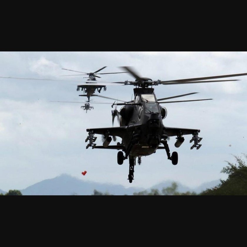 Китайский боевой вертолет z-10