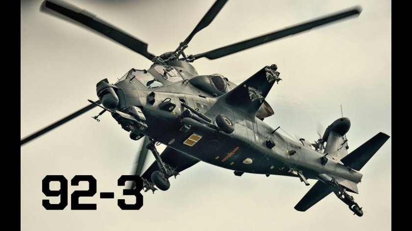 Китайский ударный вертолет WZ-10