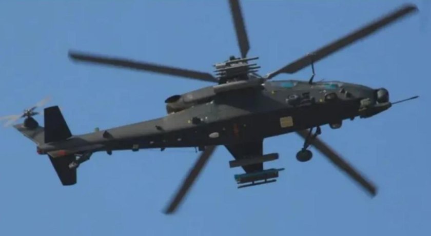 WZ 10 вертолет