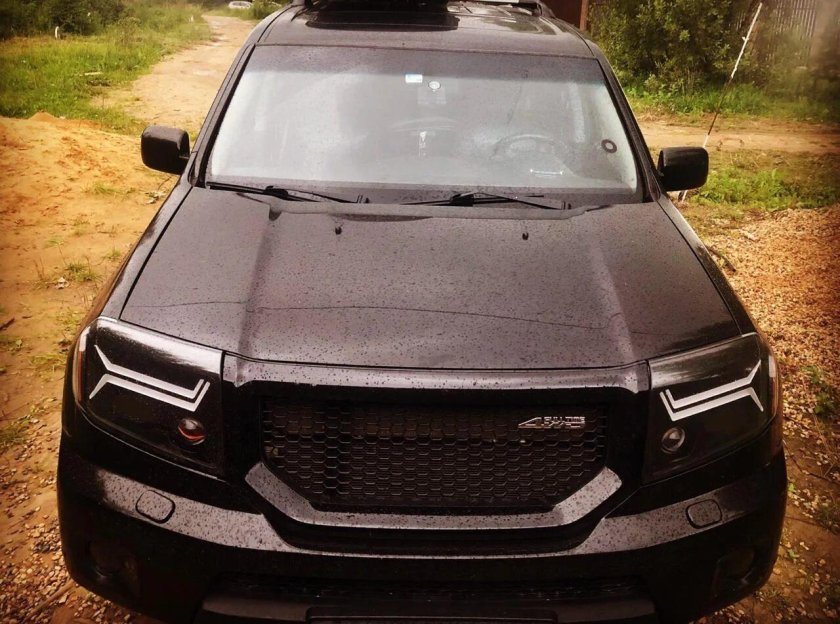 Тюнинг фары Honda Pilot 2