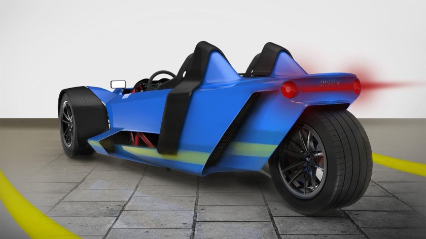 Двухместный электрокар