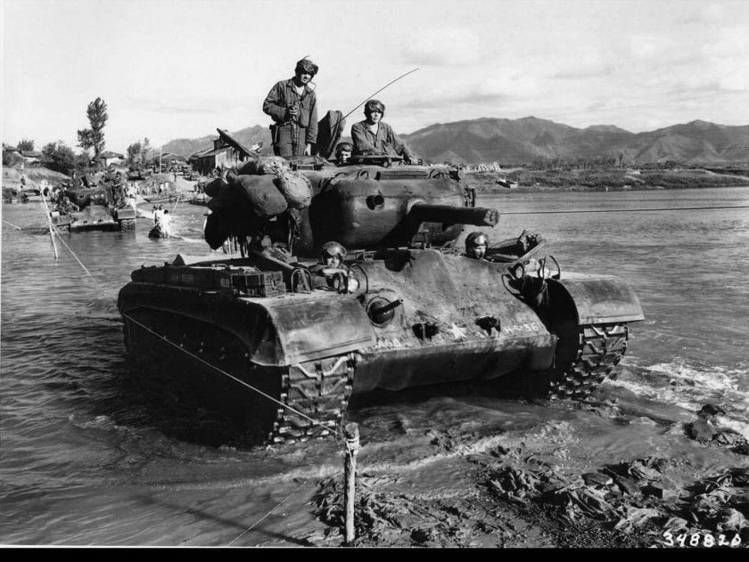 M26 Першинг война в Корее