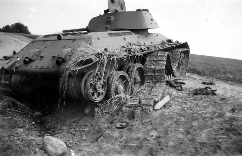 Танк т-34 вторая мировая