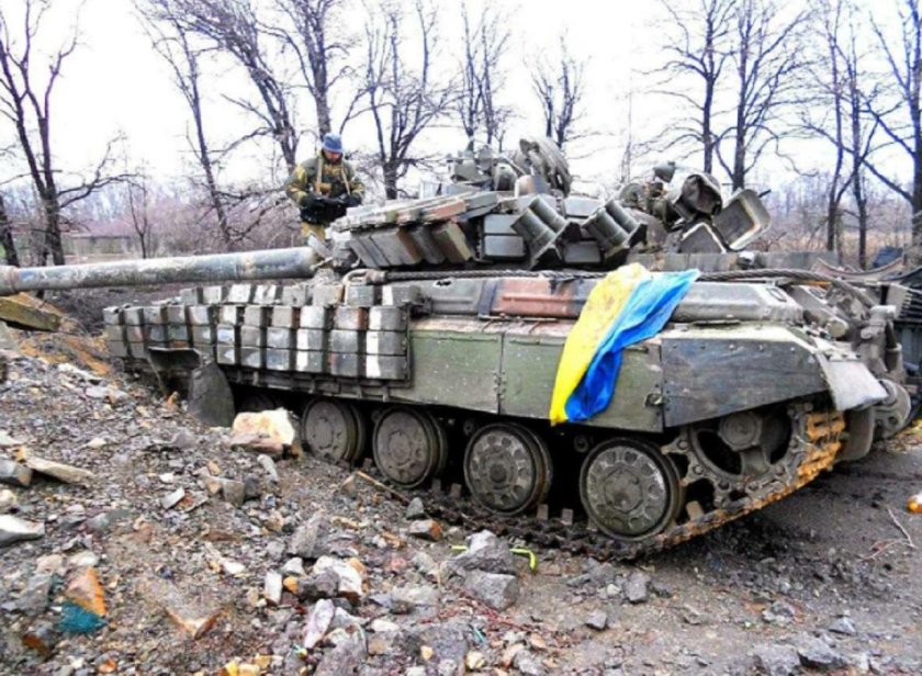 Танк т-64 ДНР