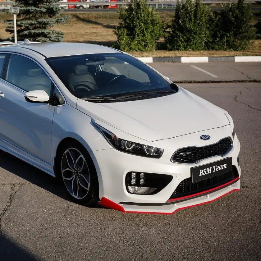 Сплиттер Kia Ceed