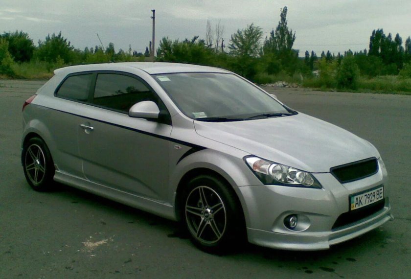 Обвесы на Kia Ceed 2011