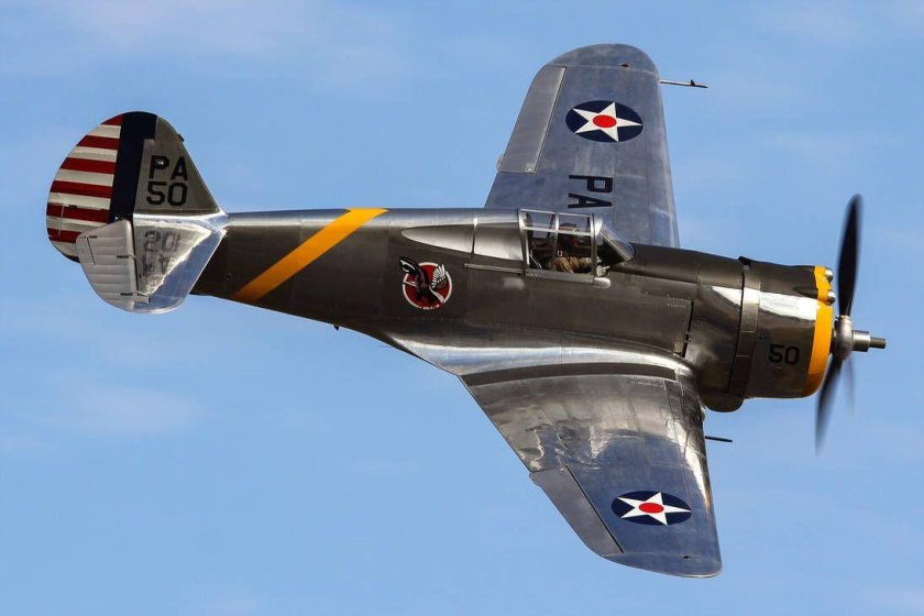 Самолёт Curtiss p-36 Hawk
