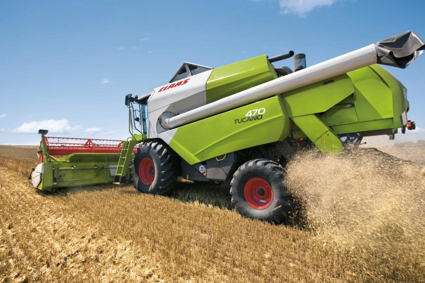 Комбайн Клаас Тукано 470