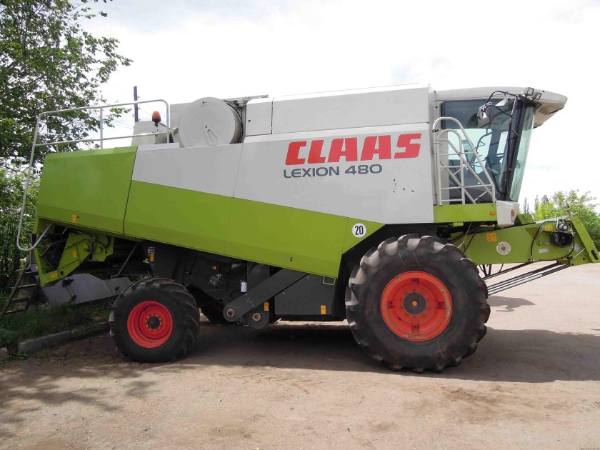 Комбайн CLAAS Lexion 480