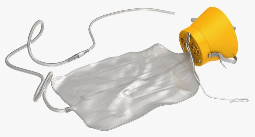 Маска кислородная пассажира МКП-1т