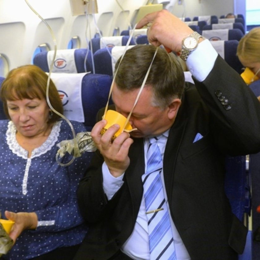 Кислородная маска для авиации