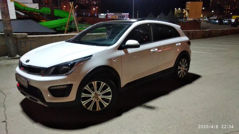 Kia Rio x-line на 17 дисках