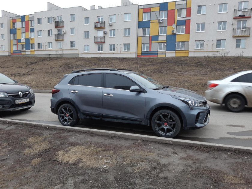 Kia Rio x на 17 дисках