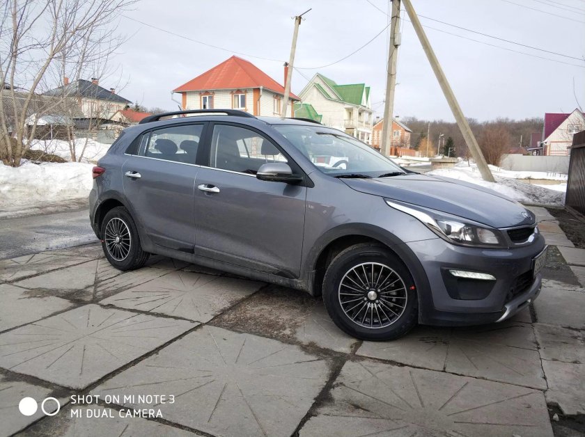 Kia Rio x line 17 колеса