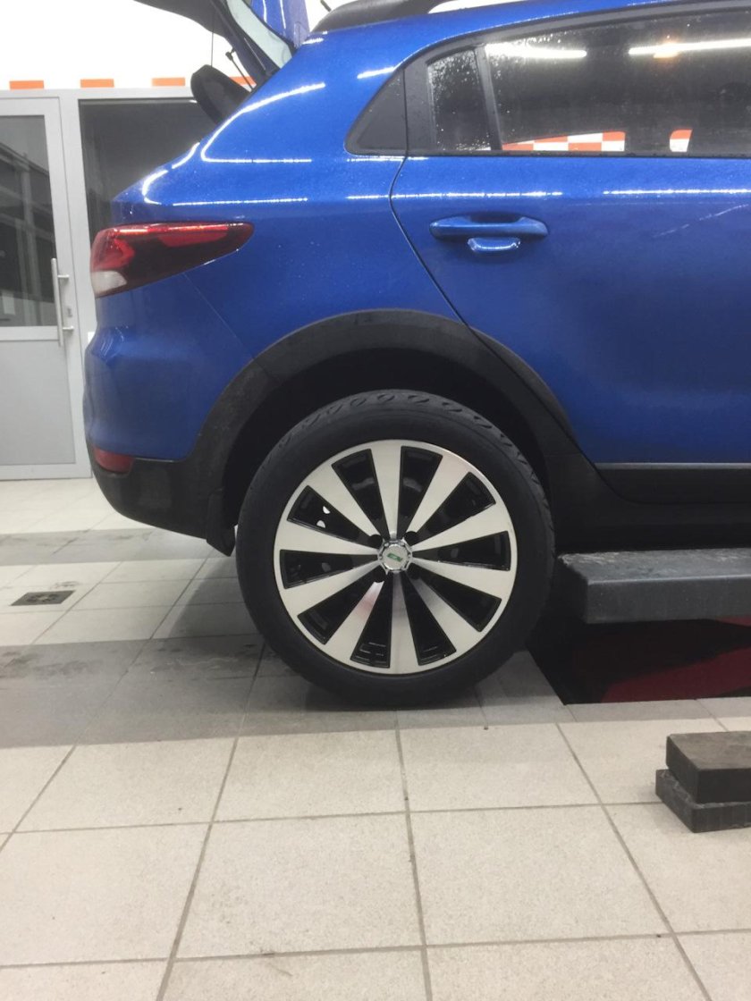 Kia Rio x line 17 колеса