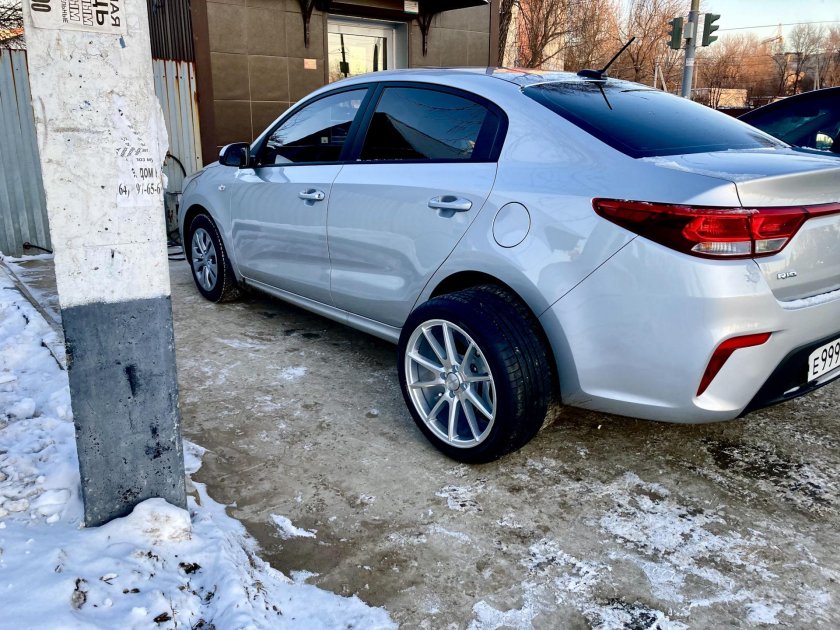 Воссены на Киа Рио 4