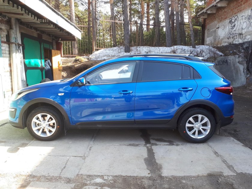 Киа Рио х-лайн на 18 дисках