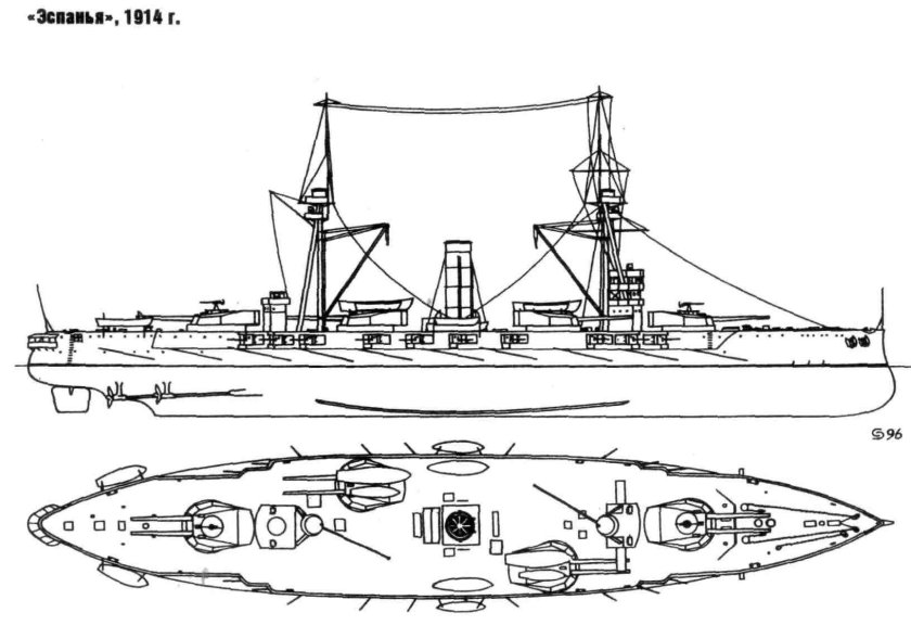 Испанский линкор Хайме 1