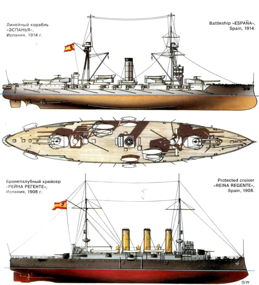 Линейные корабли типа «Эспанья»