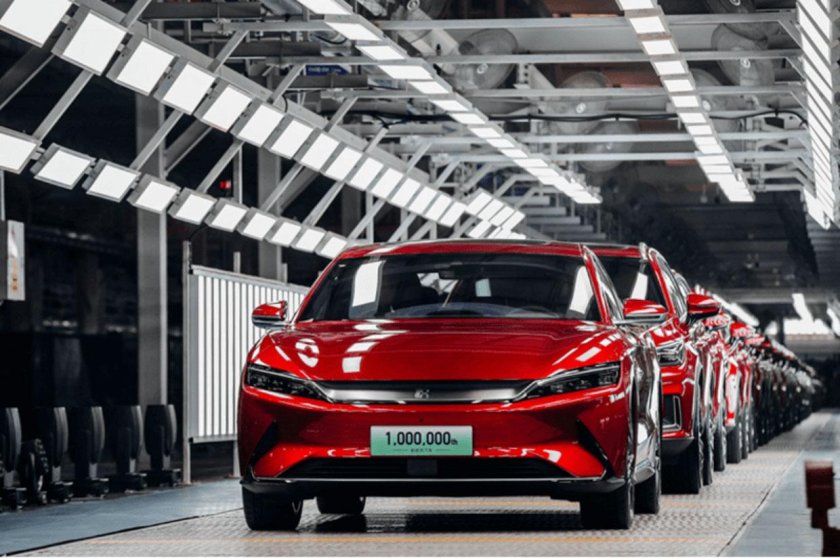 Электромобиль BYD Tang 2022