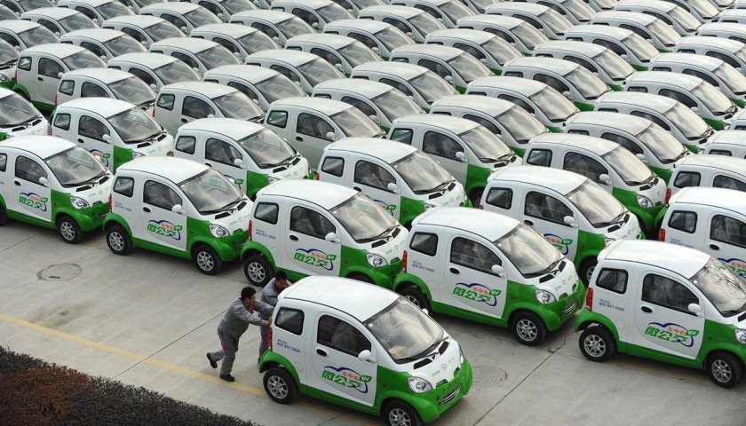 Китайский электромобиль