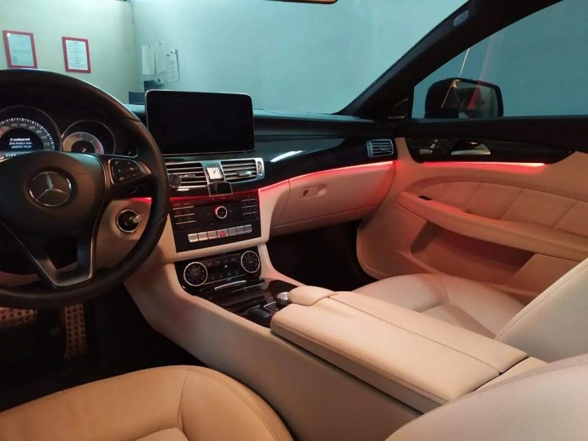 Mercedes CLS w218 салон