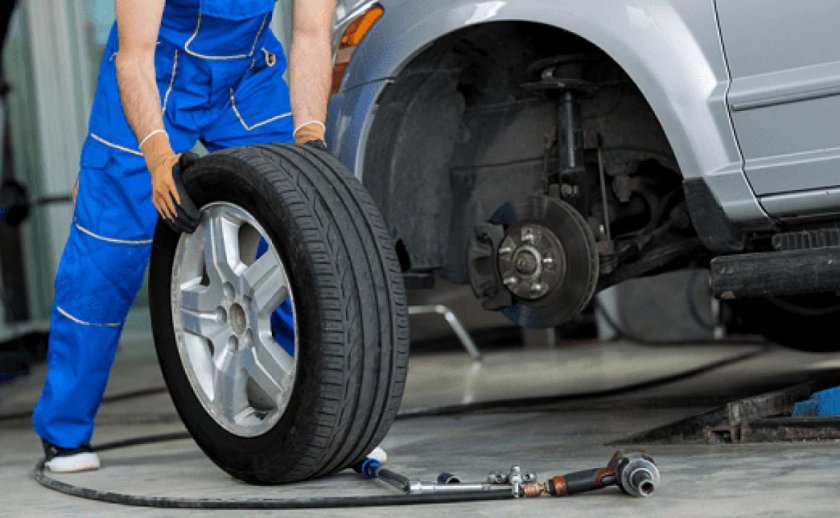 Переобувка машины