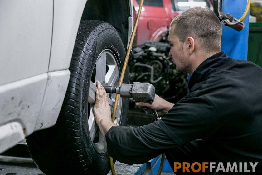 Шиномонтаж балансировка