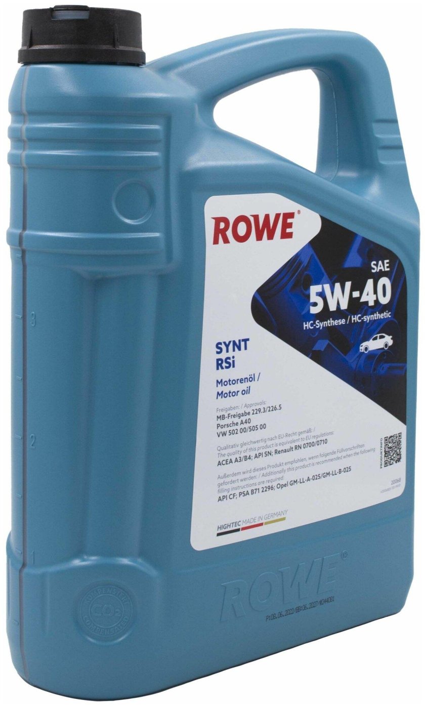 Rowe 5w30 Synt