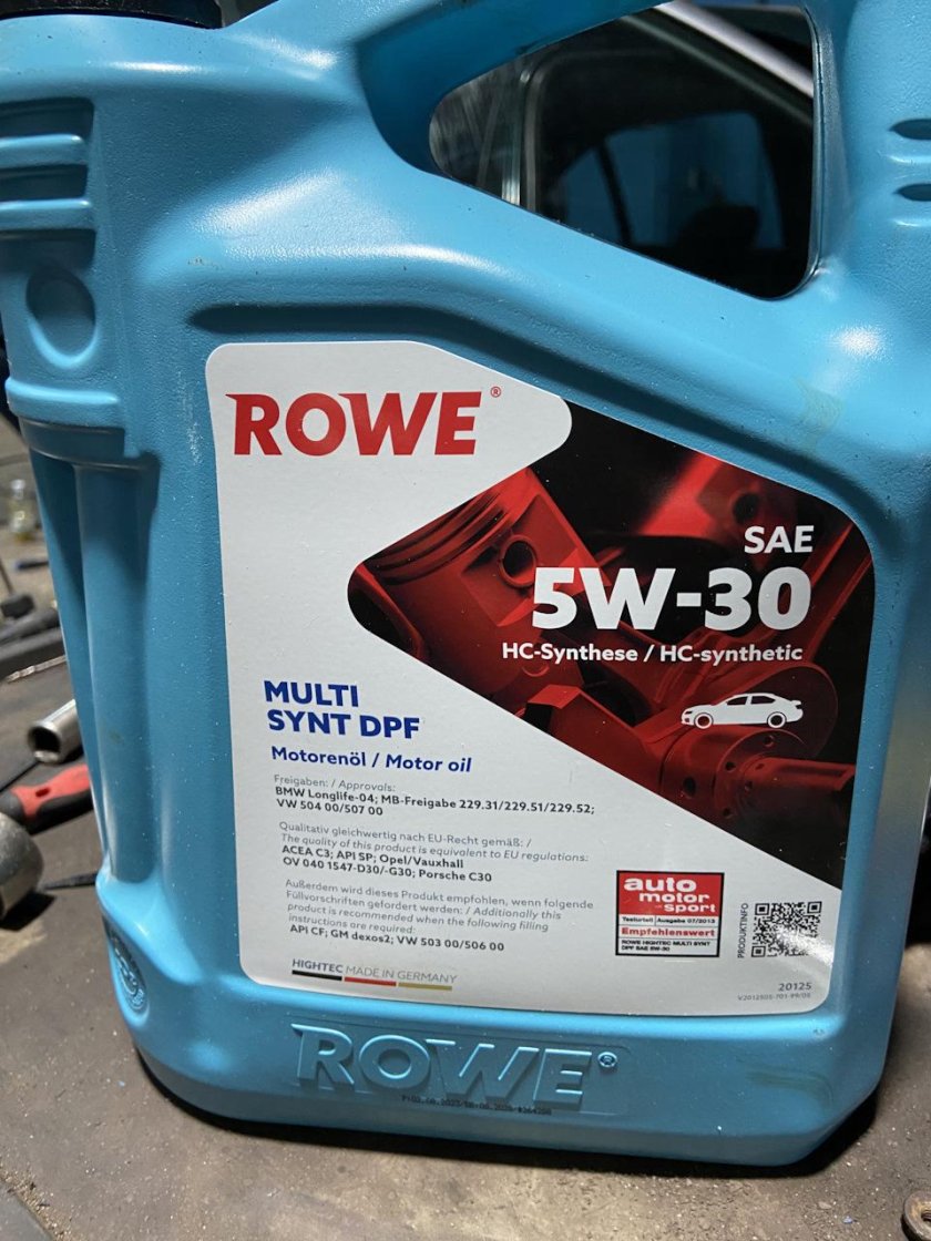 Rowe Hightec Synt RS d1 5w30