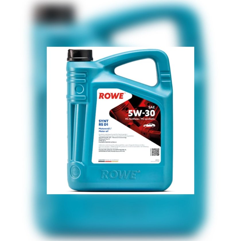 Моторное масло Rowe 5w30