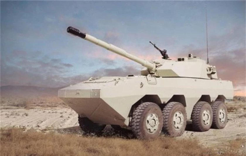 Китайский колесный танк st1