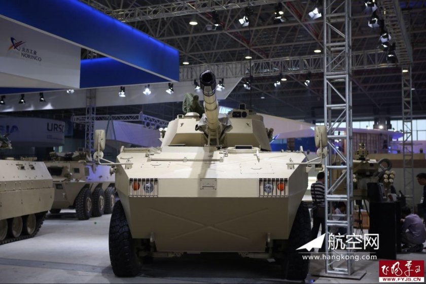 Китайский колесный танк st1