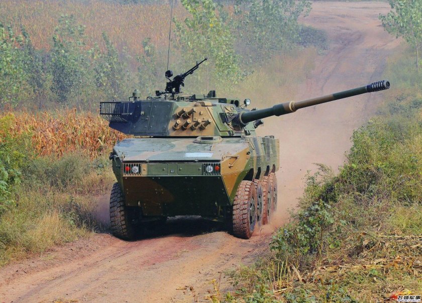 "Колесный танк" ztl-11