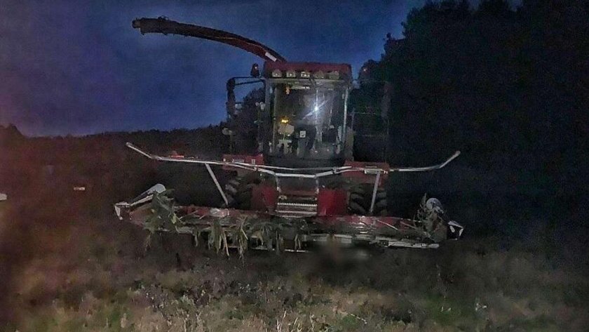 Т 40 С жаткой от комбайна