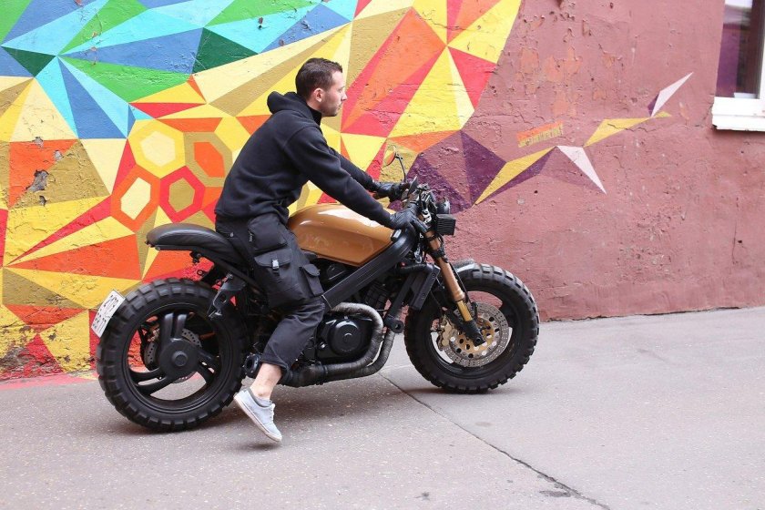 Honda Bros 650 Scrambler