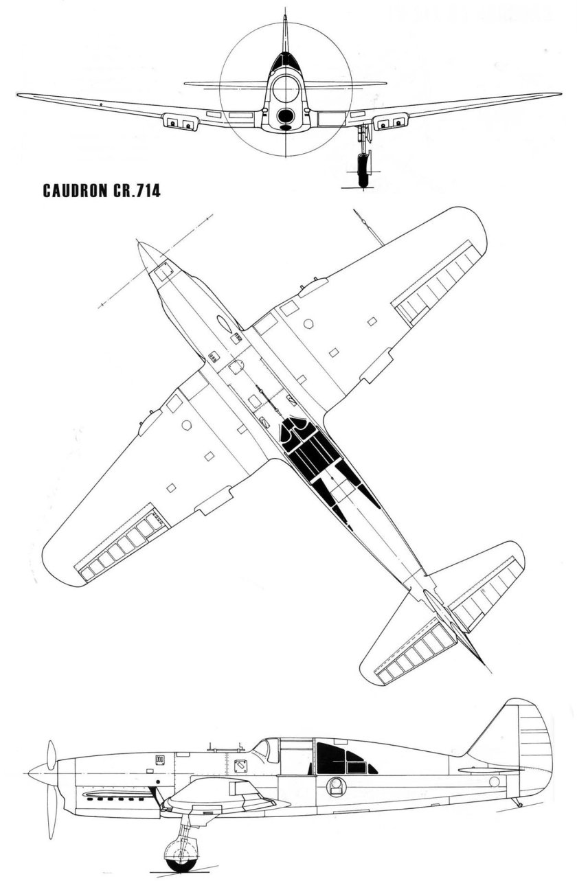 Истребитель Кодрон с 714
