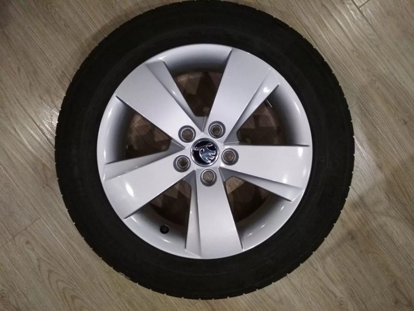 Литые диски на Шкода Рапид r15