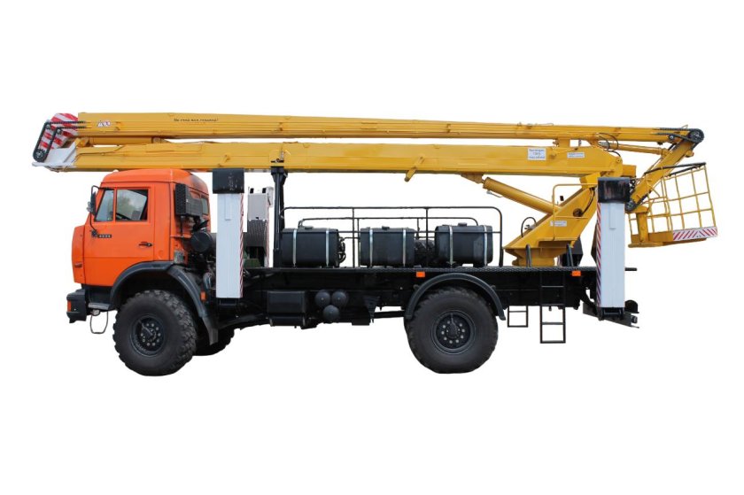 Автогидроподъемник КАМАЗ 43502 С GSR e290px