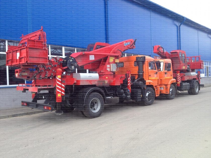 Автовышка КАМАЗ 43253