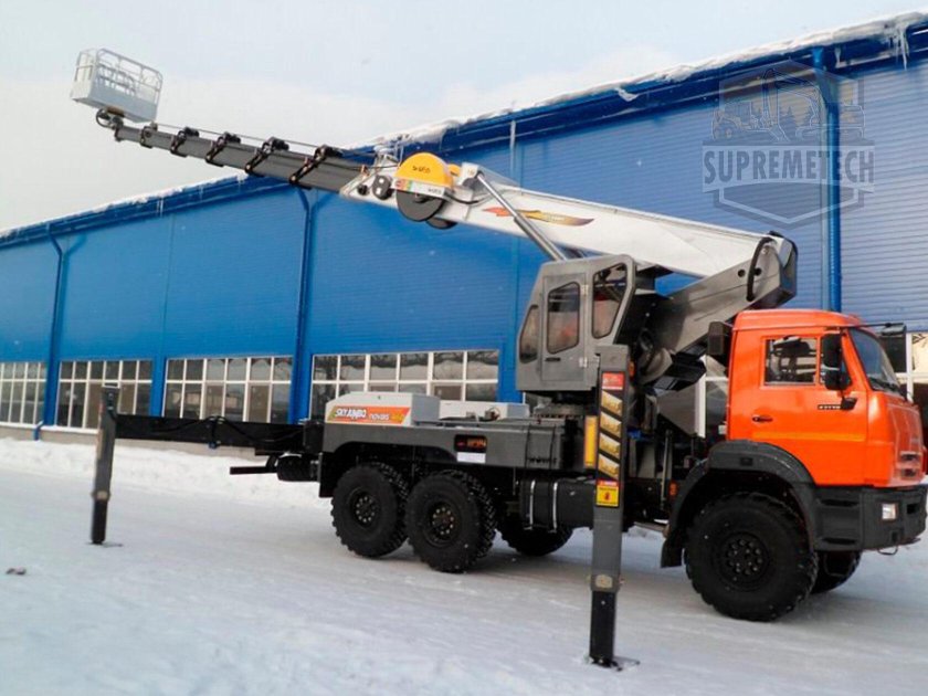 Автогидроподъемник КАМАЗ 43118