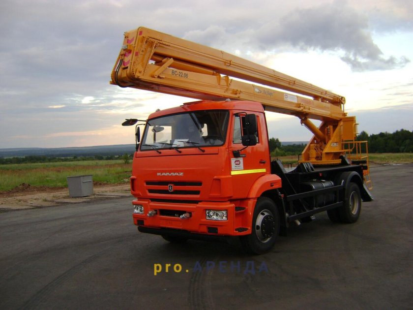 Автогидроподъемник вс22