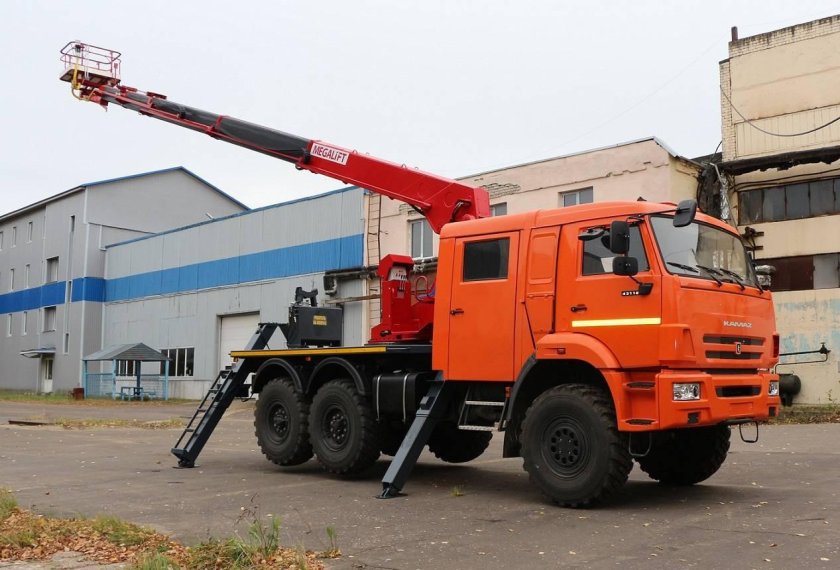 ПСС-131.22Э на шасси КАМАЗ