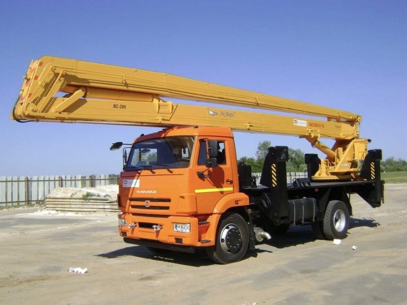 Автогидроподъемник вс-28к