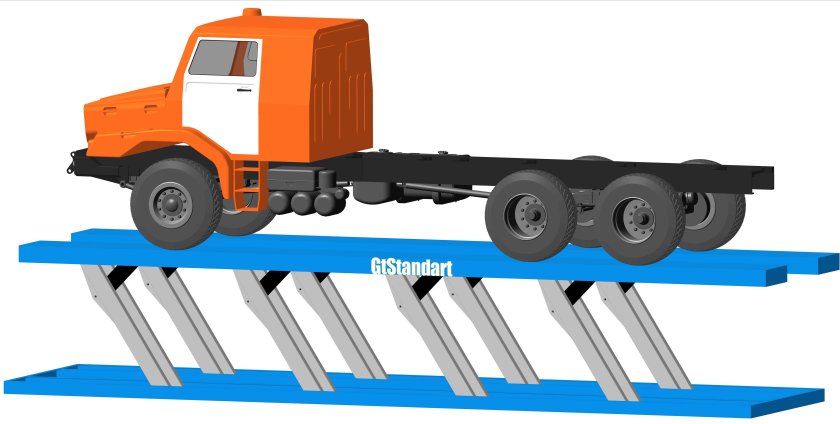 Платформенный подъемник 20т